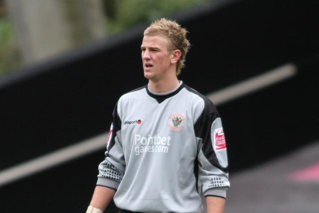 Loanee Joe Hart made his first appearance for the Seasiders