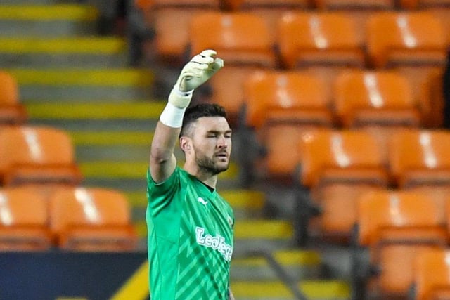 Richard O'Donnell made a number of important saves in the first half to keep Blackpool in the contest. The 35-year-old did make a couple of errors, but quickly made amends for them. Stepped up in the shootout as well.