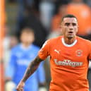 Blackpool club captain Ollie Norburn returned against Bolton Wanderers. He is doubtful for their League One match with Shrewsbury Town. (Photographer: Dave Howarth/CameraSport)
