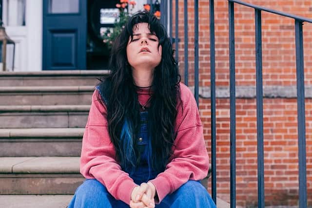 Gabrielle Creevy stars as put-upon cleaner Ria in the new BBC thriller The Guest (Picture: BBC/Quay Street Productions/Jake Morley)