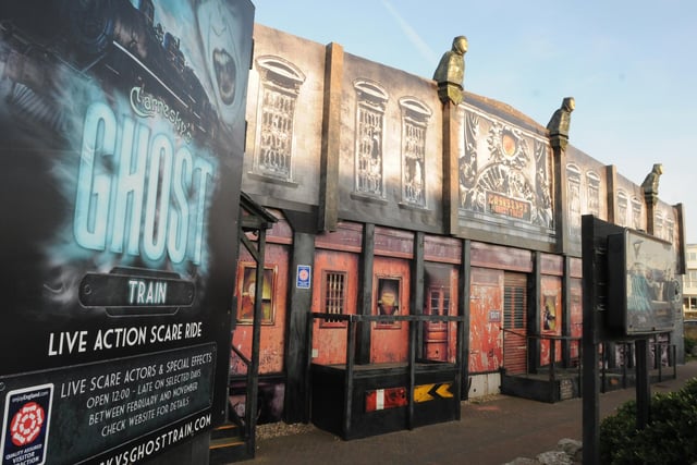 Blackpool's Carnesky Ghost Train at South Shore eventually closed down in 2015
