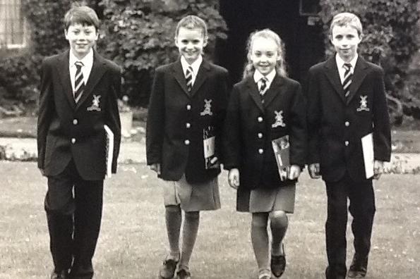 The day Kirkham Grammar Junior School opened for the very first time