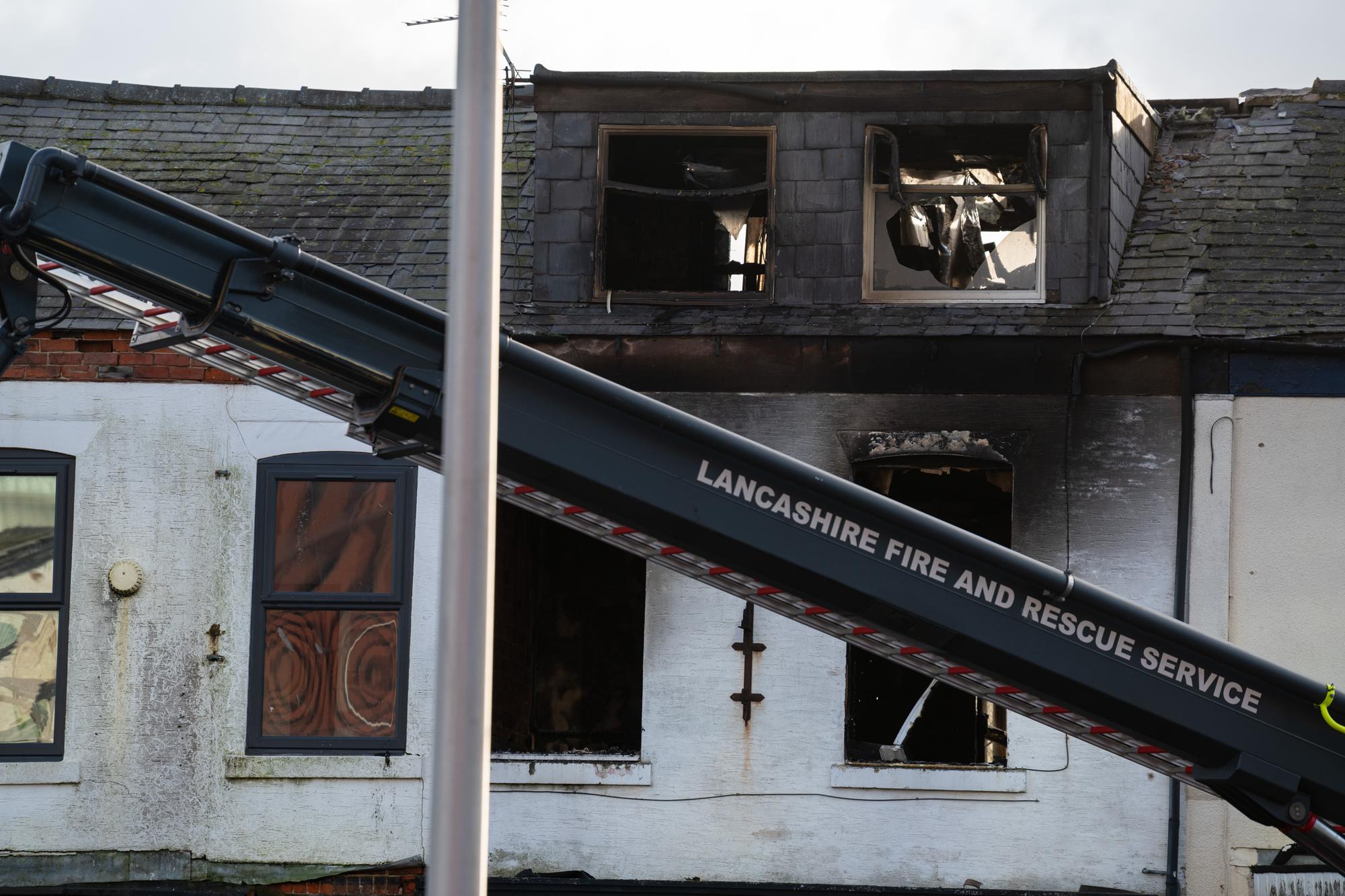 7 pics show devastating aftermath of fire ravaged building on Milbourne ...