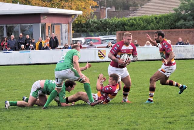 Fylde beat Wharfdale to make it seven wins from seven. Photo: Fylde RFC/Chris Farrow