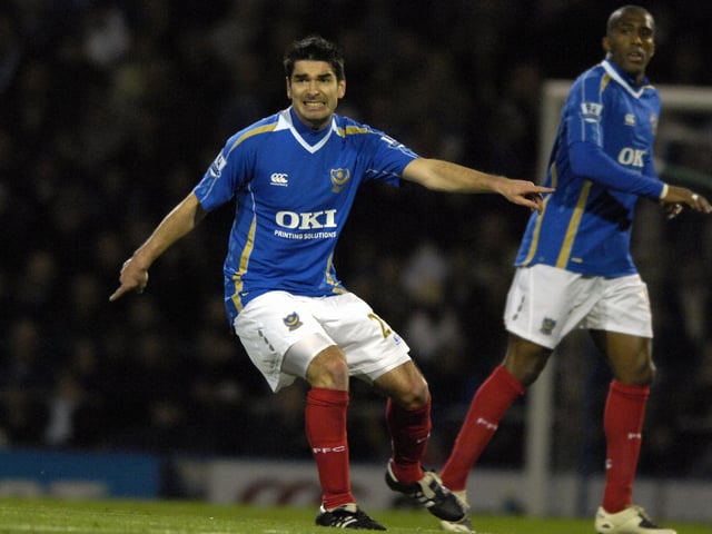 The Scot spent nine years at Fratton Park and was a part of the Championship and FA Cup success, as well as the European journey. He played 164 ties for the Blues before later joining Bournemouth, where he retired in 2014. Hughes currently runs the Mele e Pere restaurant in Soho, London alongside his brother, has worked as a pundit on BT Sport and technical director at Bournemouth. (PICTURE:STEVE REID(075168-27))