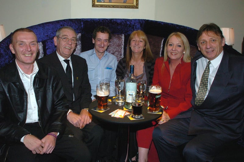 Official opening night of Ma Kelly's (formerly The Station) on Talbot Road, 2010. Pic L-R: Steve Wilkinson, Chris Mabberley, Martin Hughes, Susan Potter, Lynn and Richard Lloyd