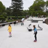 The Stanley Park skate park