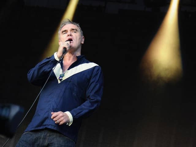 DOVER, DE - JUNE 19:  Musician Morrissey performs onstage during day 2 of the Firefly Music Festival on June 19, 2015 in Dover, Delaware.  (Photo by Ilya S. Savenok/Getty Images for Firefly)