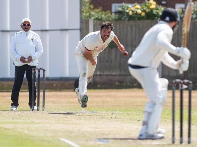 Thornton Cleveleys' Cameron Chisholm claimed four wickets against St Annes Photo: Daniel Martino