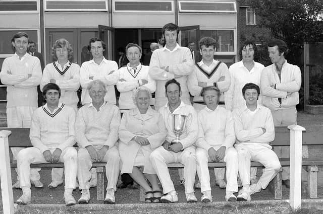 Mansfield Hosiery Mills Cricket Club in 1972