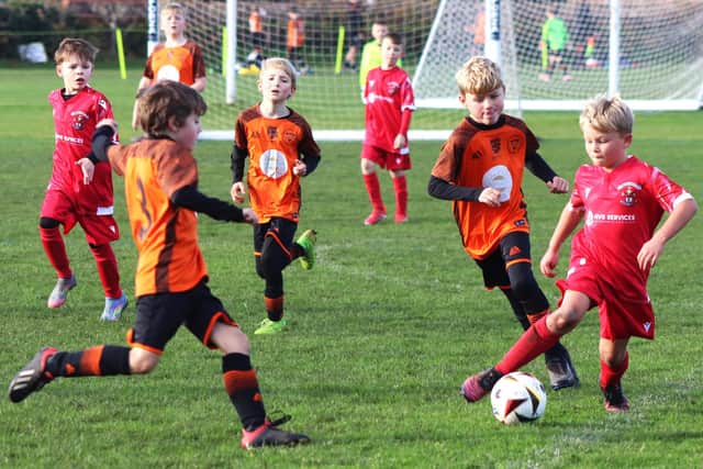 YMCA Blacks and Thornton Cleveleys Titans are in their third season in the B&DYFL Photo: Karen Tebbutt