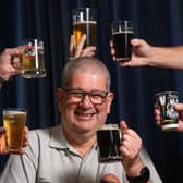 Rick Pickup from Blackpool, Fylde and Wyre CAMRA at the 40th Fleetwood Beer Festival