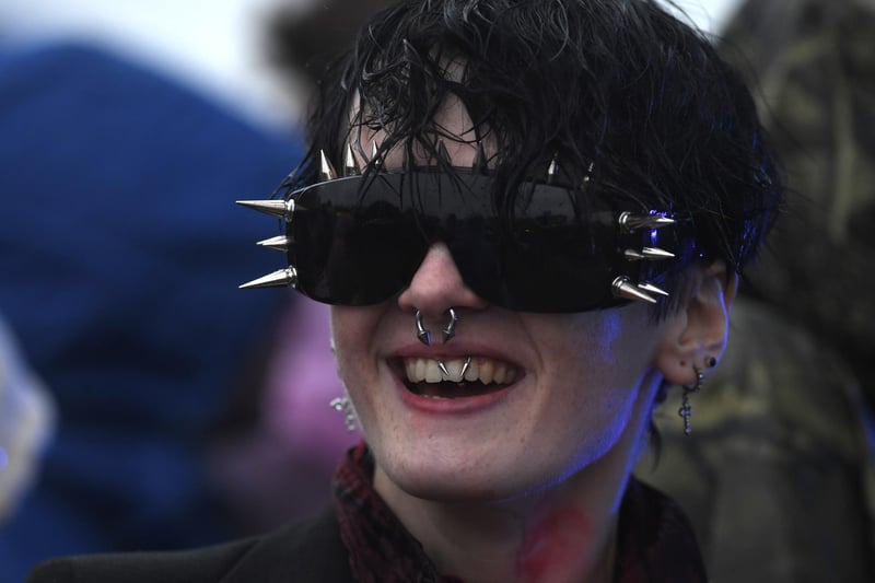 Friday night at Lytham Festival: crowds were in good spirits in spire of the rain