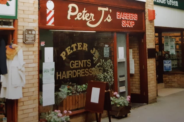 Peter J's Barbers and Lady J's in 1994