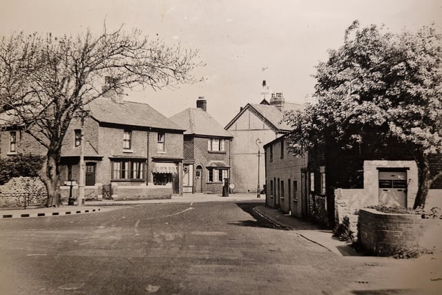 Another scene of Bispham village in May 1953