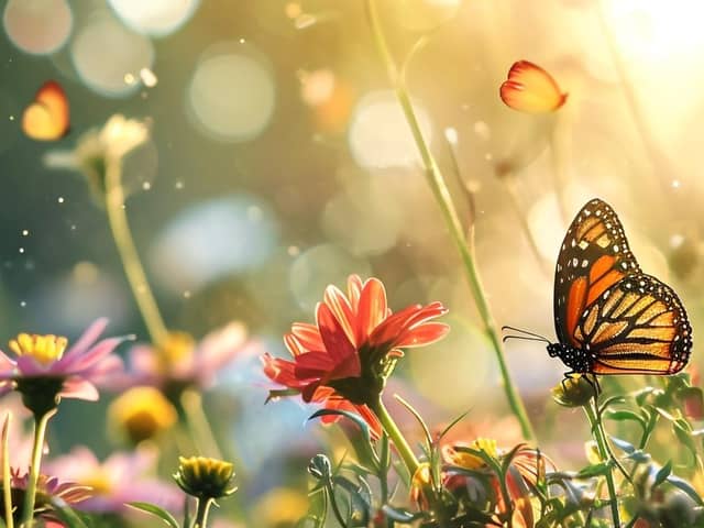 If you want to encourage bees and butterflies to your flower beds then think about some wildlife friendly summer bedding such as tobacco plants and petunias