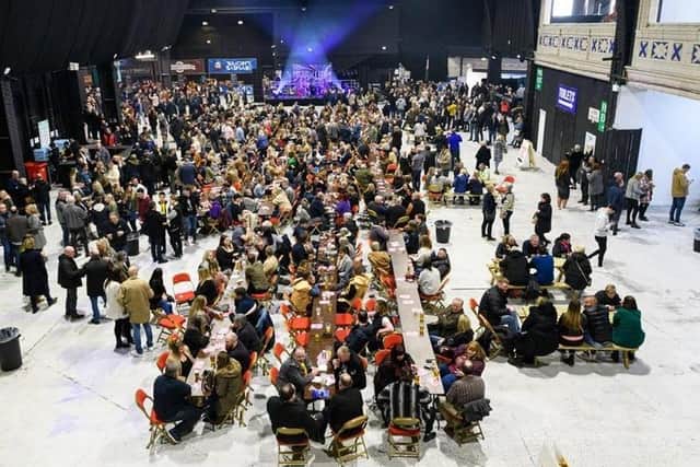 The Sausage and Cider Festival attracted a bumper crowd to the Winter Gardens on its Blackpool debut last year