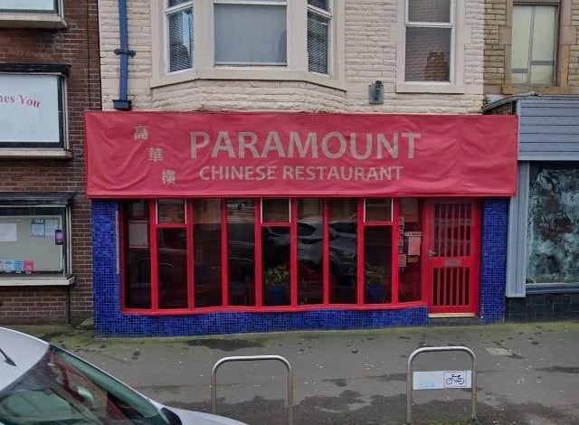 Paramount Chinese | Restaurant/Cafe/Canteen | 77 Highfield Road, Blackpool FY4 2JE | Rated: 1 star | Inspected: November 4, 2021