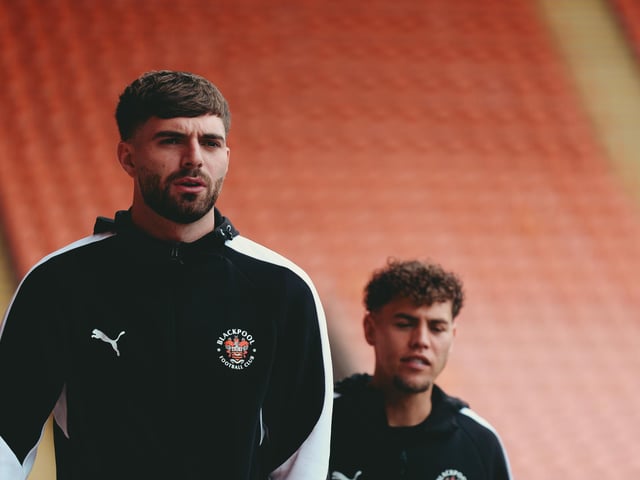 Tom Bloxham provided some energy to the Blackpool attack once again, and found himself in the right place at the right time for his goal.