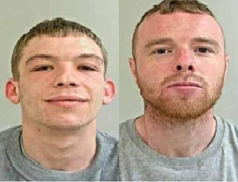Lee Dawson, 42, suffered fatal knife wounds when he was viciously attacked in Jutland Street in June 2022. Benjamin Bibby (pictured left), 21, of Dawson Walk, Preston, and Andrew Wilcock (pictured right), 29, of Lincoln Walk, Preston, were found guilty of murder by a jury at Preston Crown Court following a three-week trial. They were both jailed for life with a minimum of 24 years in February.