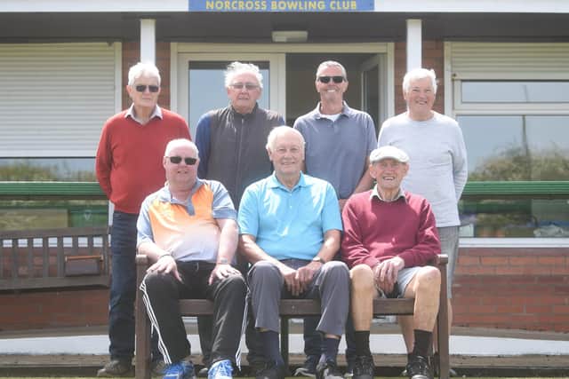 The Norcross team which hosted Norbreck