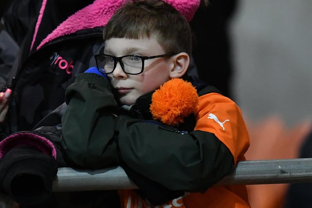 Seasiders supporters were treated at Bloomfield Road on Tuesday night.