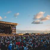 The crowds at a past Lytham Festival enjoying the music