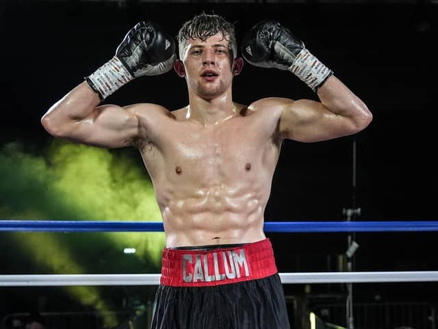 Blackpool Boxer Callum Fahy Punches like Joe Calzaghe