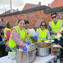 FBWFBC Members Serving Food
