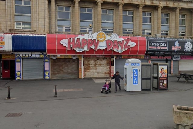Rated 5: Happy Dayz Amusements (C J's Bistro) at 93-95 Promenade, Blackpool; rated on May 25