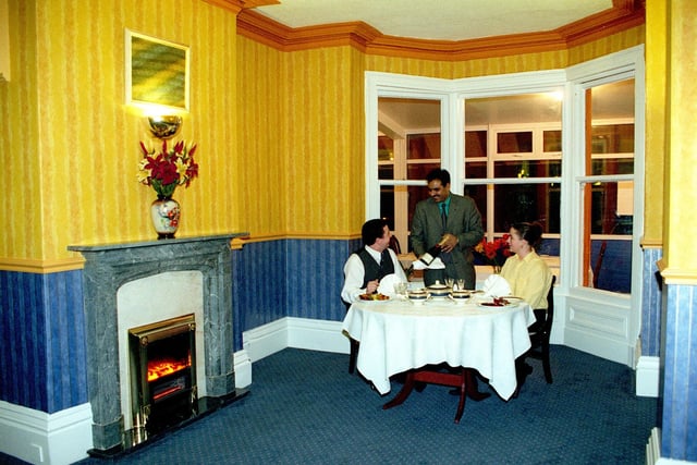 Cafe India, in the Colonial Hotel, South Prom, 1997