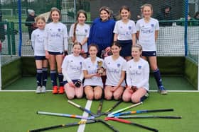 Fylde Hockey Club Under-12 Girls won the Lancashire round of In2Hockey