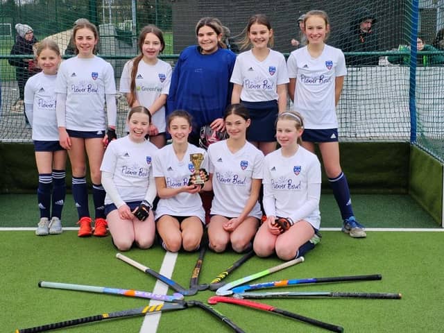 Fylde Hockey Club Under-12 Girls won the Lancashire round of In2Hockey