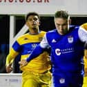 Nathan Cliffe scored for Squires Gate Picture: Ian Moore
