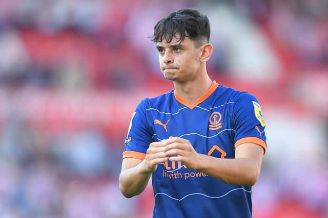 Patino makes his first Blackpool start tonight after coming off the bench at Stoke on Saturday