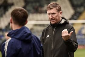 AFC Fylde interim head coach David Longwell Photo: AFC Fylde
