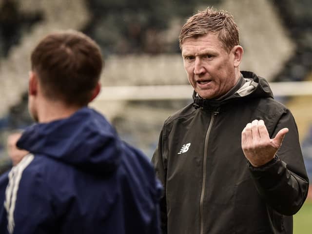 AFC Fylde interim head coach David Longwell Photo: AFC Fylde