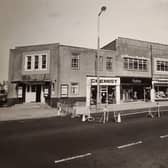 A familiar sight - the outside view of the complex in 1984