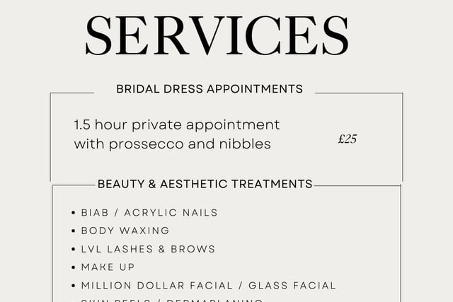 List of services