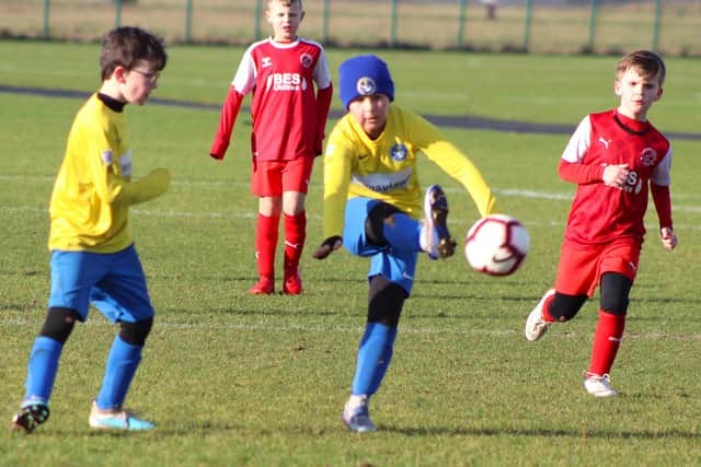 Spirit of Youth Scorpions and Fleetwood Town Juniors Whites met at Common Edge Picture: Karen Tebbutt