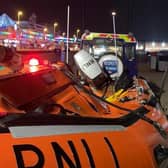 Two girls were rescued from the sea near North Pier