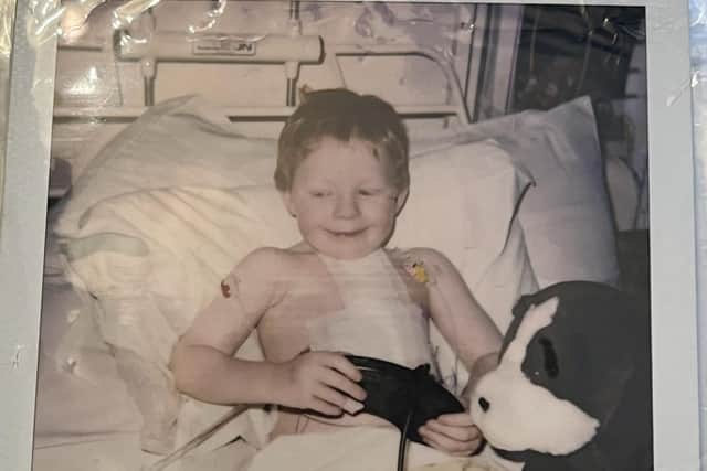 Kieran Cooper needed serious heart surgery as a youngster