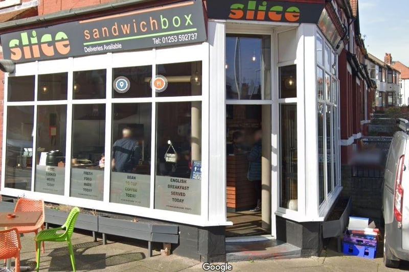 Rated 5: Slice Sandwich Box at 133 Red Bank Road, Blackpool; rated on August 30
