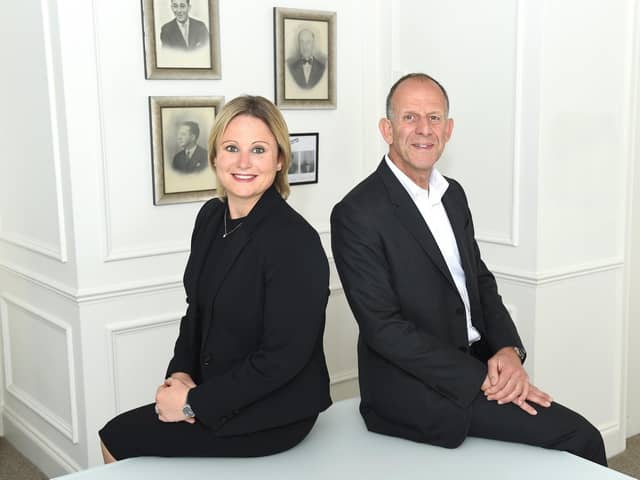 Beaverbrooks - managing director Anna Blackburn and chariman Mark Adlestone