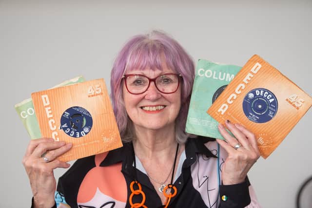 Gill Howard enjoying the Jukebox Journeys event at Lytham Assembly Rooms.