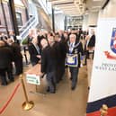 Freemasons gather at the Winter Gardens' new conference centre facilities for the Provincial Grand Lodge of West Lancashire 2022 meeting