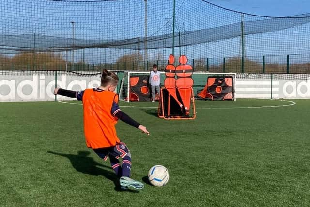 Blackpool FC Community Trust is offering football camps during the Easter holiday