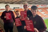 Bloomfield Road hosted Blackpool FC Community Trust's annual anti-discrimination event for schools Picture: Blackpool FC Community Trust
