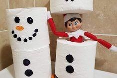 A snowman made out of loo roll, anyone? Lesley Marshall