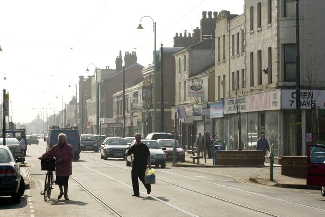 Lord Street in 2002 - remember Motor World?